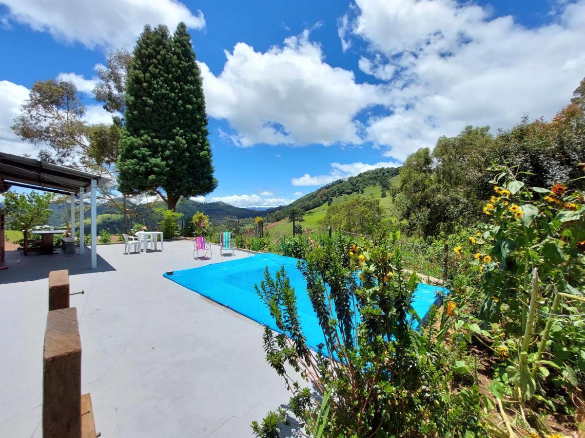 Casa Aconchegante Na Roca C/ Piscina/Churrasqueira Gonçalves Exteriér fotografie
